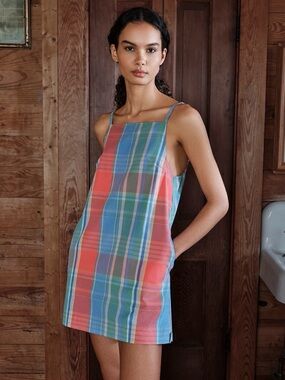 Dairy Boy Margaret Apron Dress from the Nantucket Collection. Sold out item